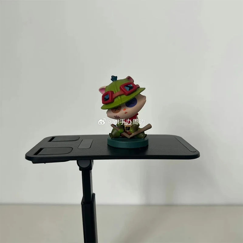 Original League of Legends Animation Game Peripheral Toys Jinx Teemo Poppy Vi Anime Action Model Figures Ornament Collection