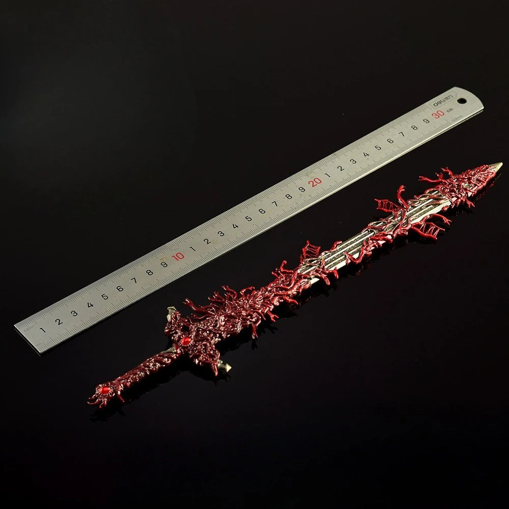 30CM Blasphemous Blade Game Peripheral Rykard Model All-metal Ornaments Sword Desktop Ornament Decoration Gift Collections Toy