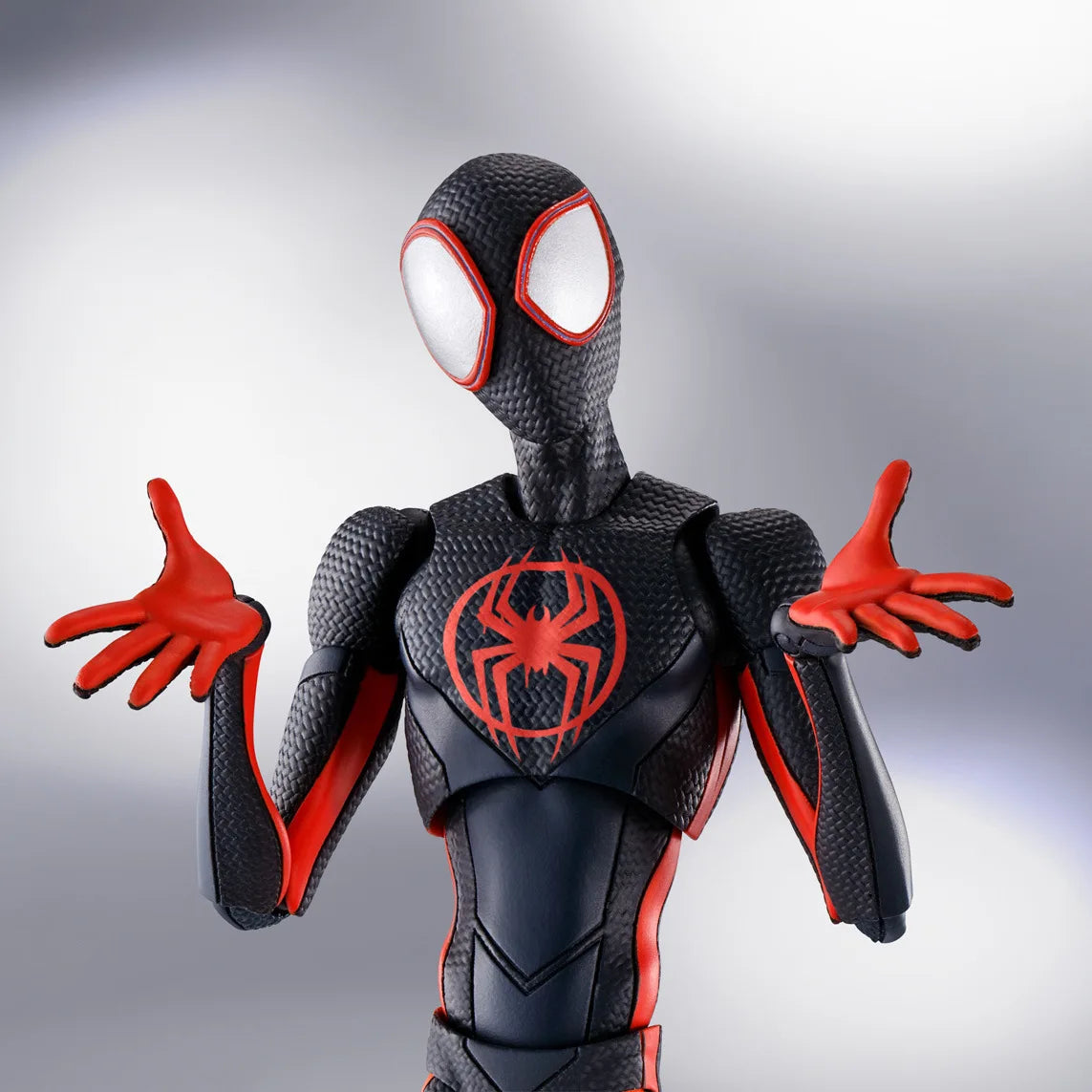 Shf Spider-man Anime Figure Miles Morales Gwen Stacy Action Figures Spiderman Across The Spider-verse Model Toys Pvc