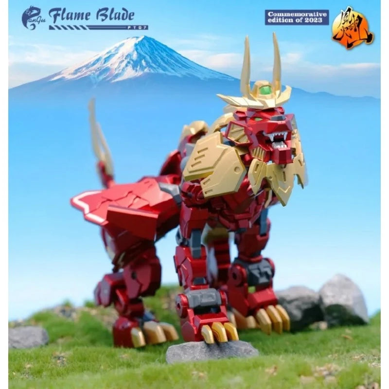 Transformation PANGU Toys PT-09 PT09 Wikiwand Metal Action Figures Deformation Shuttle Wirrior Model With Dual Blades Boys Gifts
