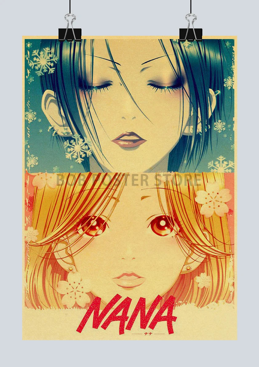 NANA Retro Kraft Paper Poster