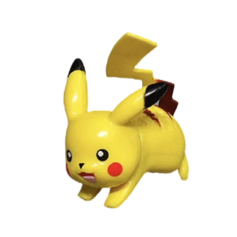 TOMY WCT Super Cute Pokemon Figures Kawaii Pikachu Piplup Vulpix Meowth Cubone Marshadow Axew Keldeo Mini 4cm Children toys