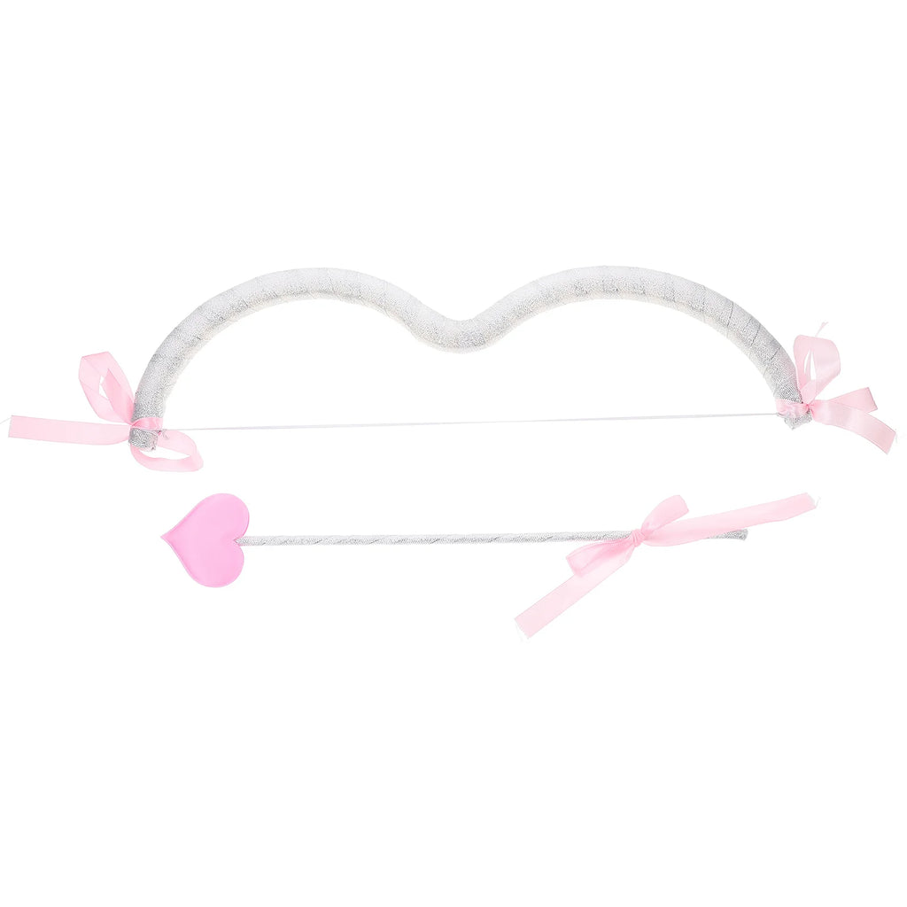 Cupid Bow Arrow Cosplay Costume Props Set Archery Toy Women Party Valentines Halloween Photography Propset Wedding Decorations