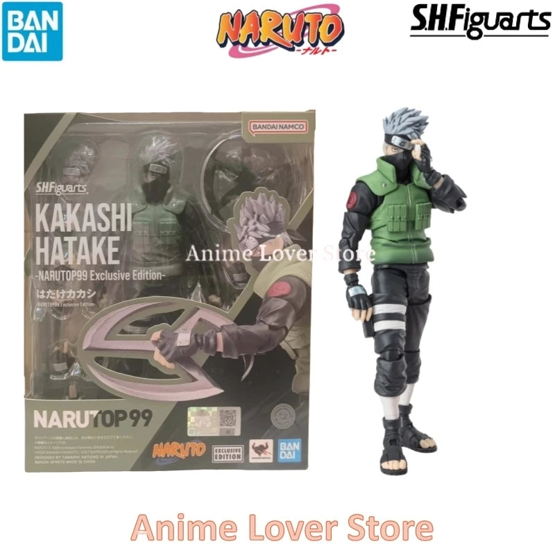 Bandai SHF Naruto Uzumaki Naruto Uchiha Sasuke Madara Haruno Sakura Hatake Kakashi Jiraiya Orochimaru Anime Figures