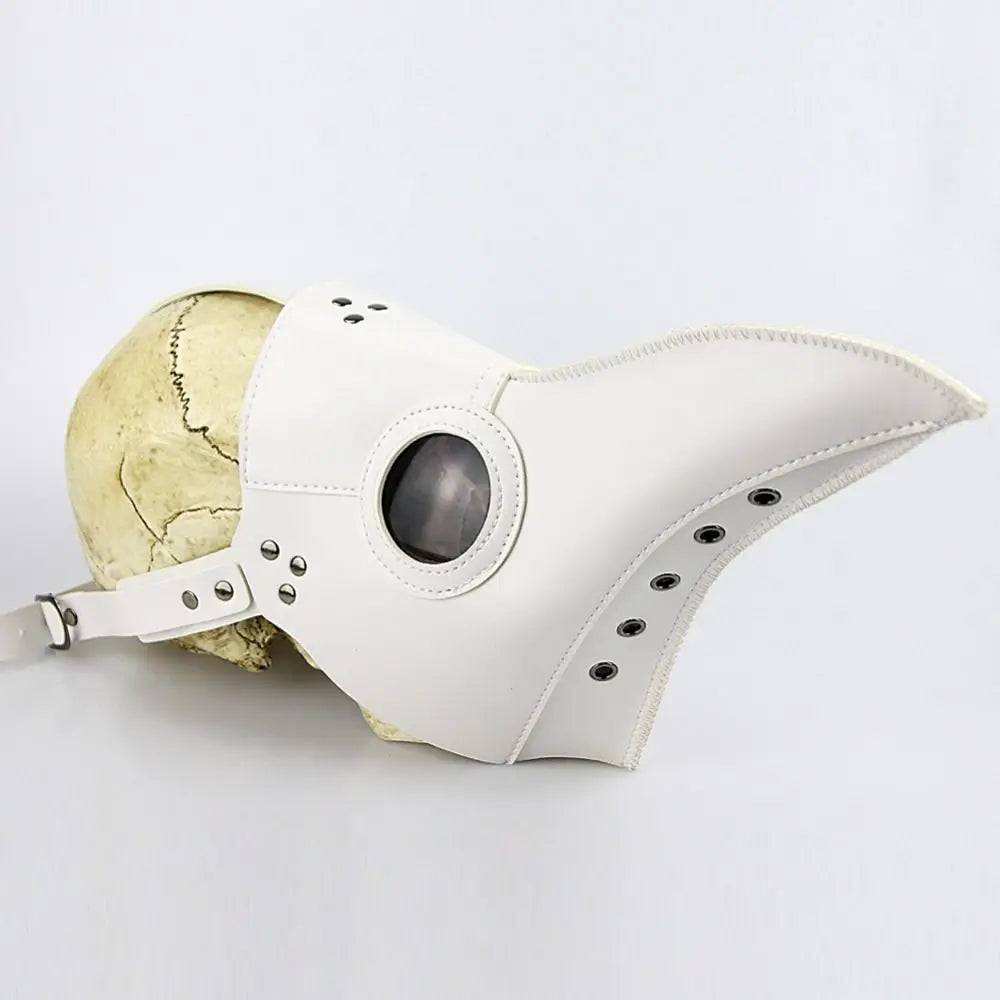 Cosplay Props Long Nose Beak Steampunk Bird Mask Cartoon Funny Plague Doctor Mask Plastic Halloween Bird Mask Nightclub