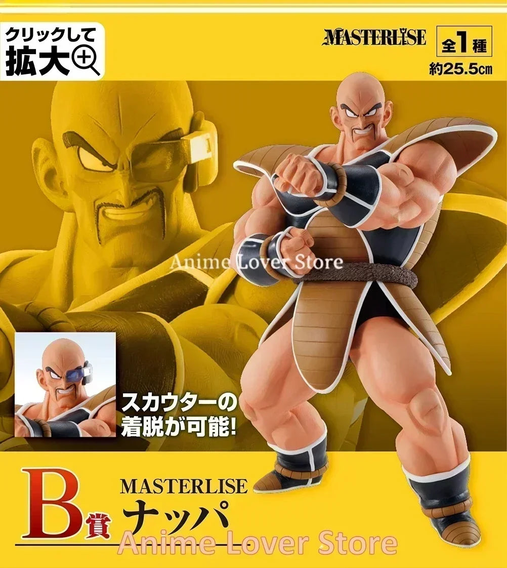 In Stock Bandai Original Anime Dragon Ball Ichiban Kuji Son Goku Saibaiman Nappa Son Gohan Vegeta Anime Figures Toy