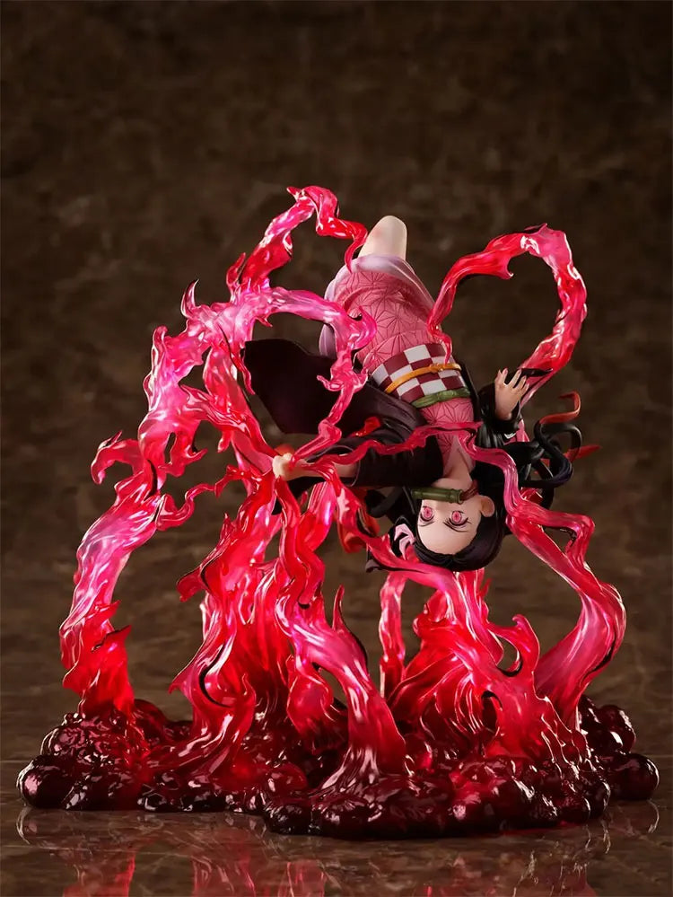 Hot Ghost Annihilation Blade Gk Blood Ghost Art, Bloody Bean Special Effect Scene Model, Cartoon Desktop Ornament Handmade