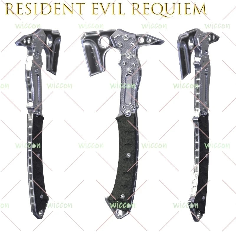 Men's Cosplay Prop Game Halloween Axe Cosplay Prop 3D Printed Plastic Axe Model Costume Accessories