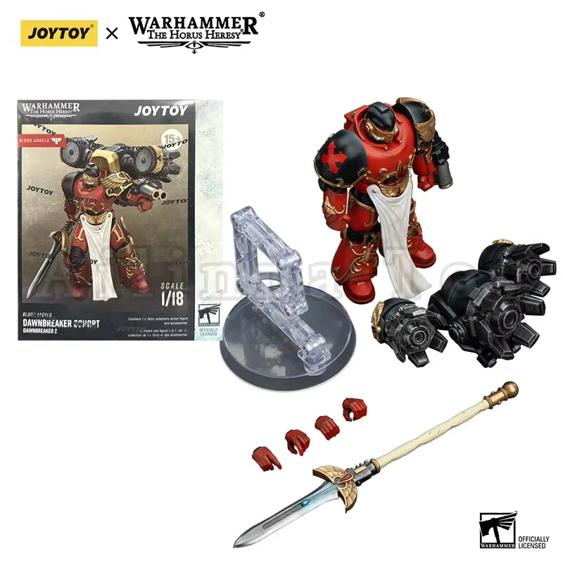 JOYTOY 1/18 Action Figure 40K The Horus Heresy Blood Angels Figures & Mechas Anime Collection Model Toy