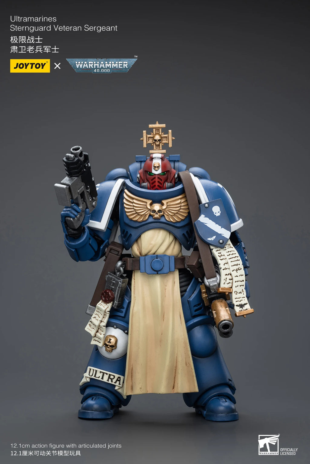 JOYTOY Warhammer 40K 1/18 Action Figures NEW Ultramarines Sternguard Veteran Anime Model Toys Gift