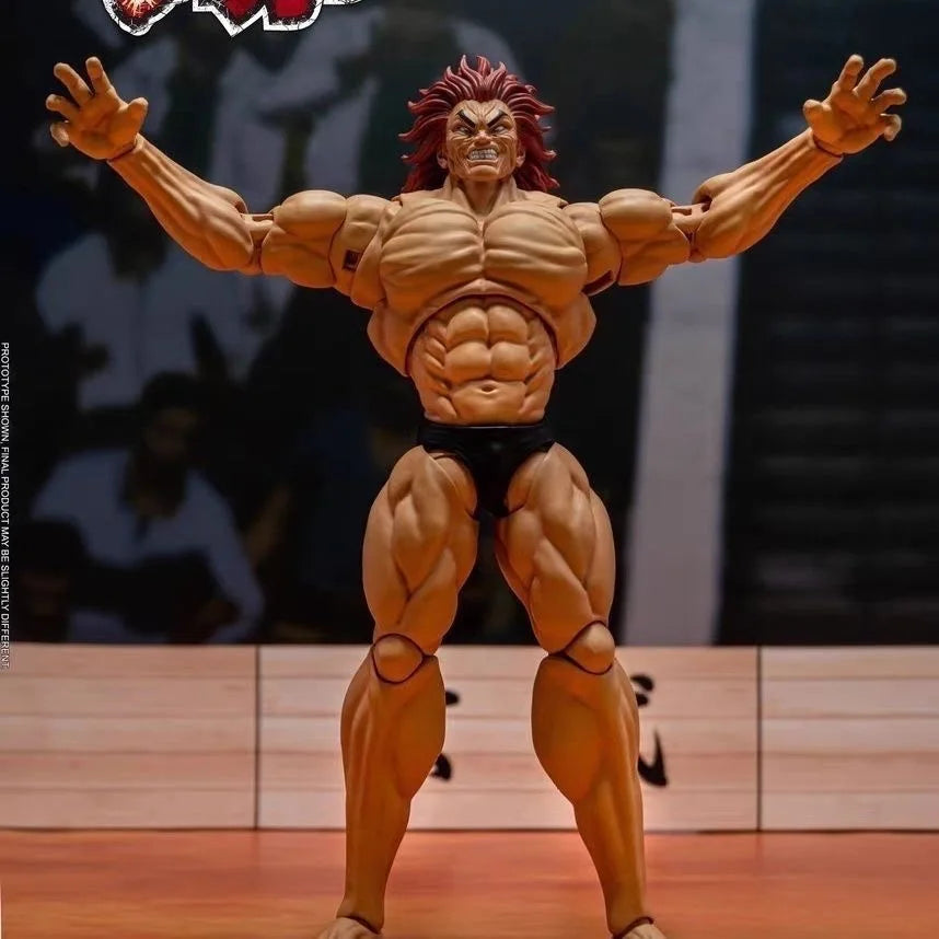 18cm Storm Toys Son Of Ogre Baki Anime Figures Yujiro Hanma Action Figure Statue Collection Figurine Model Doll Toys Kids Gift