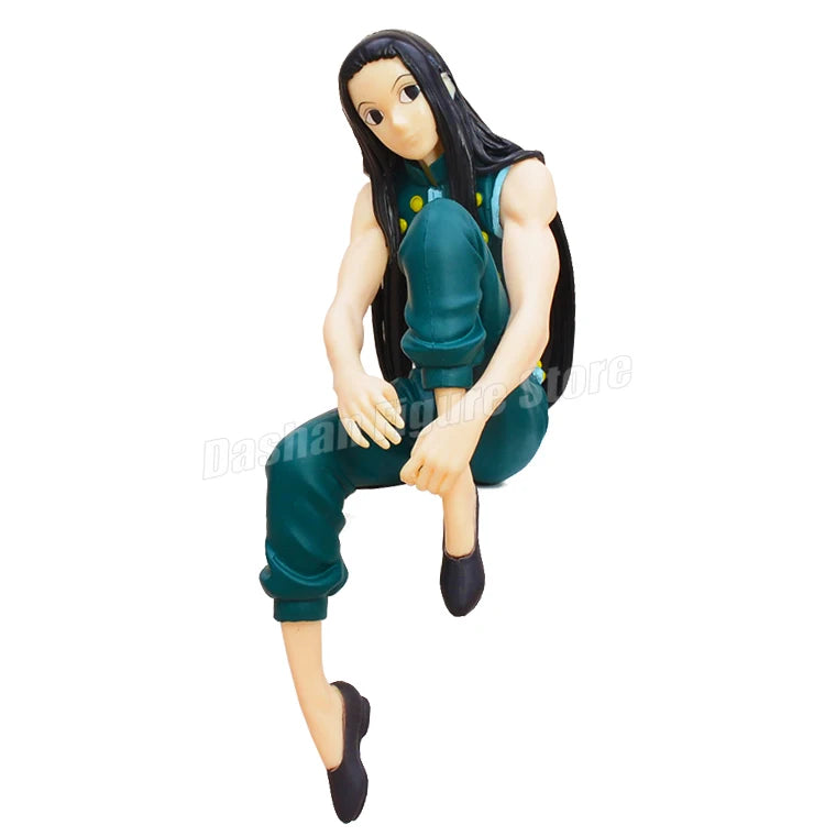 14cm Phantom Troupe Chrollo Action Figure Hunter×Hunter Noodle Stopper Kurapika Figures Model Toys PVC Collection Car Ornaments