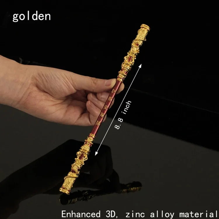 Black Myth Wukong Katana Sword Golden Hoop Stick Real Steel Sword Iron Real Size Weapon Cosplay Prop Decoration Craft Anime Gift