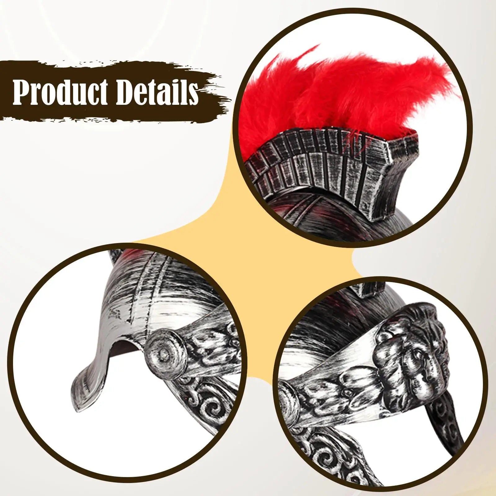 Sparta Helmet Medieval Armour for Home Decor Stage Performance Cosplay Prop