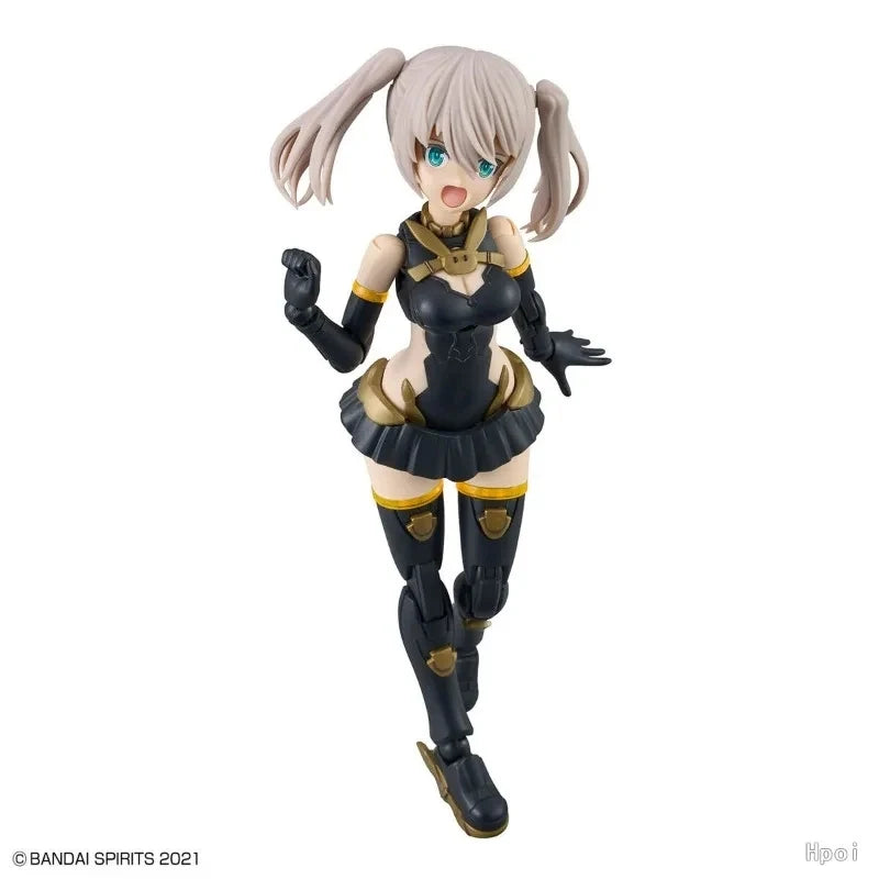 Bandai Original Genuine 30 Minutes Sisters Yufia Eliene Stipla Laranel Siana Farina Neverlia Rishetta Palyton Models Toy Figures