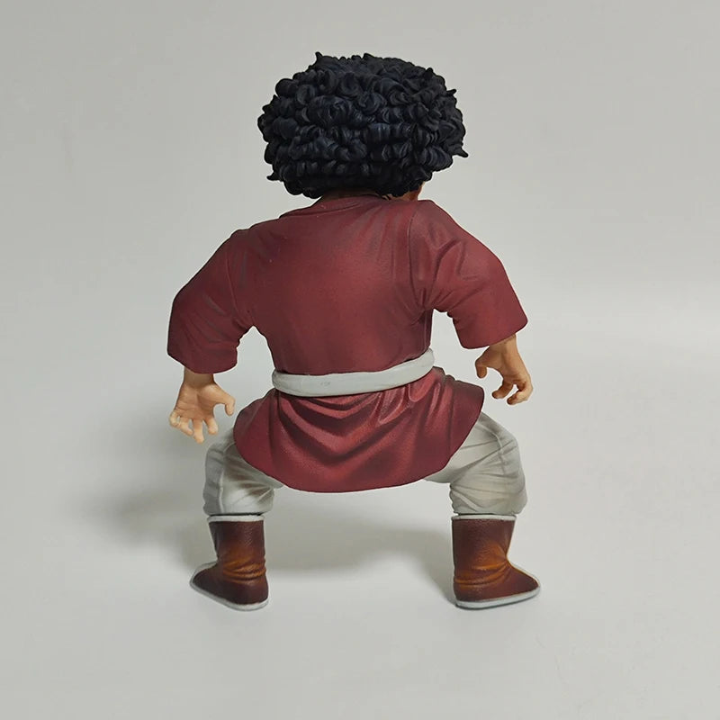 Dragon Ball Anime Mister Satan Figures Replace Head Hercule Action Figure Two Headed Funny Statue Model Collection Christmas Toy