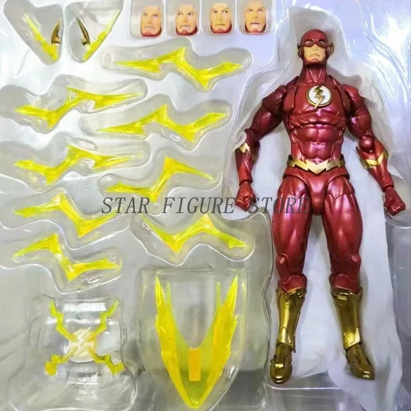 Amazing Yamaguchi Flash Spider-man Action Figure PVC Movable Collectible Toys Revoltech Black Panther Flashpoint Figures Model