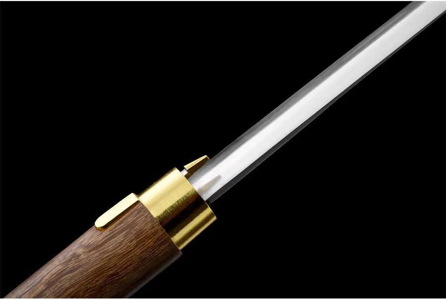 92cm Chinese Staff Sword Carbon Steel Blade Sharp Real Rosewood Scabbard Walking Stick Samurai Sword Ready Battle Dragon Katanas
