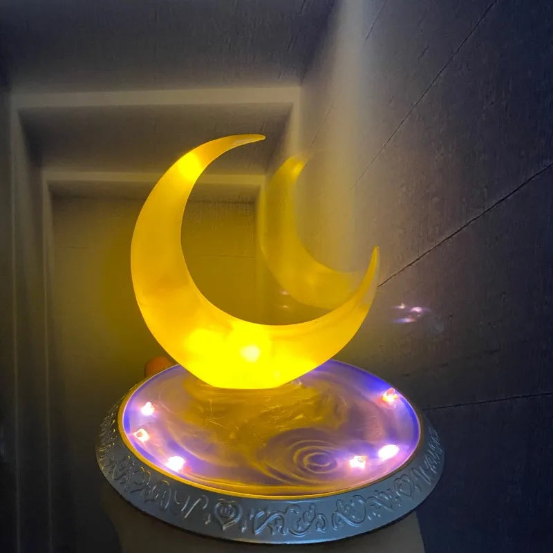 Hot Anime Sailor Moon Series Night Light Cartoon Character Creativity Exquisite Model Night Light Girls Birthday Gift
