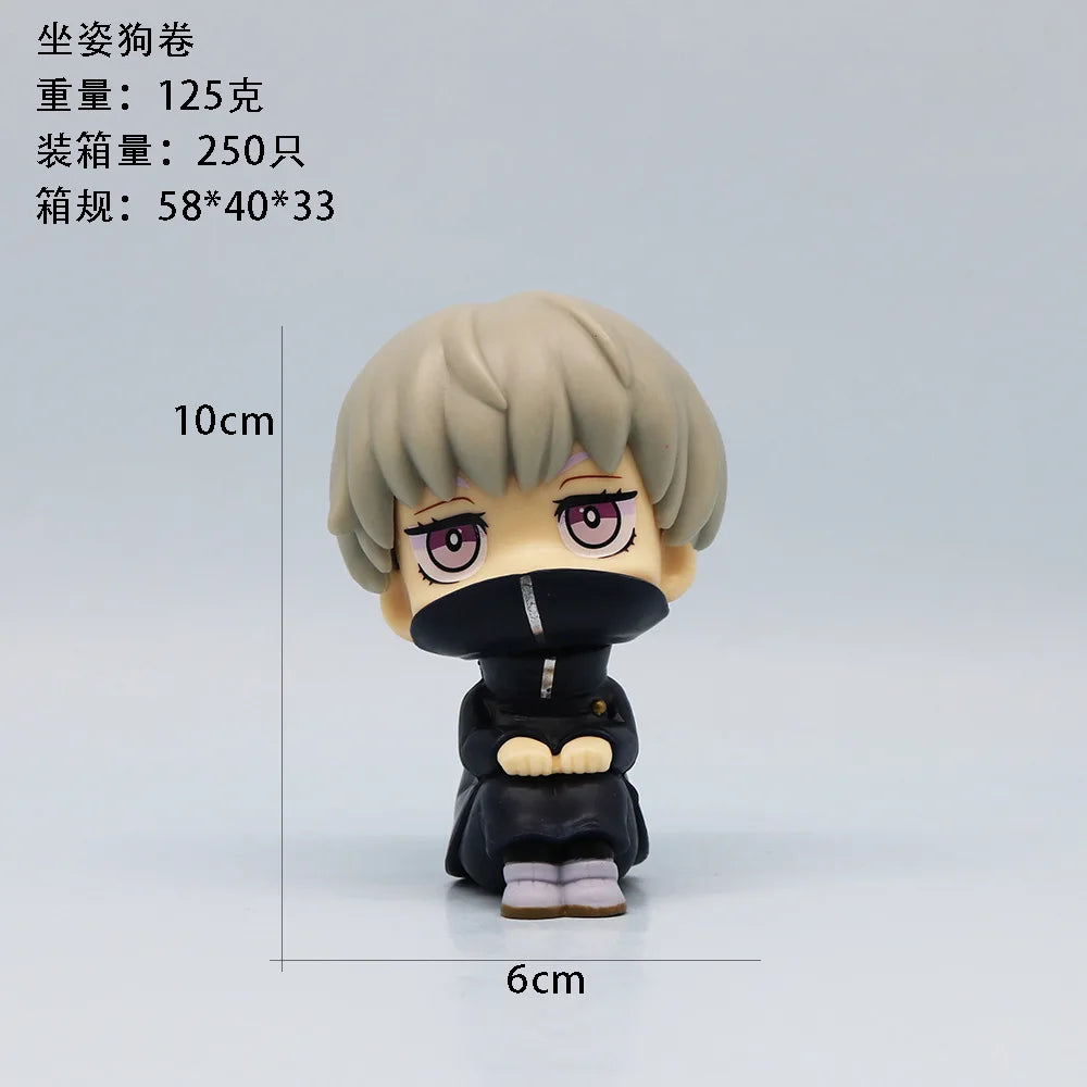 Hot Anime Jujutsu Kaisen Figures GK Inumaki Toge Okkotsu Yuta Fushiguro Satoru Gojo Geto Suguru Action Figures PVC Model Toys