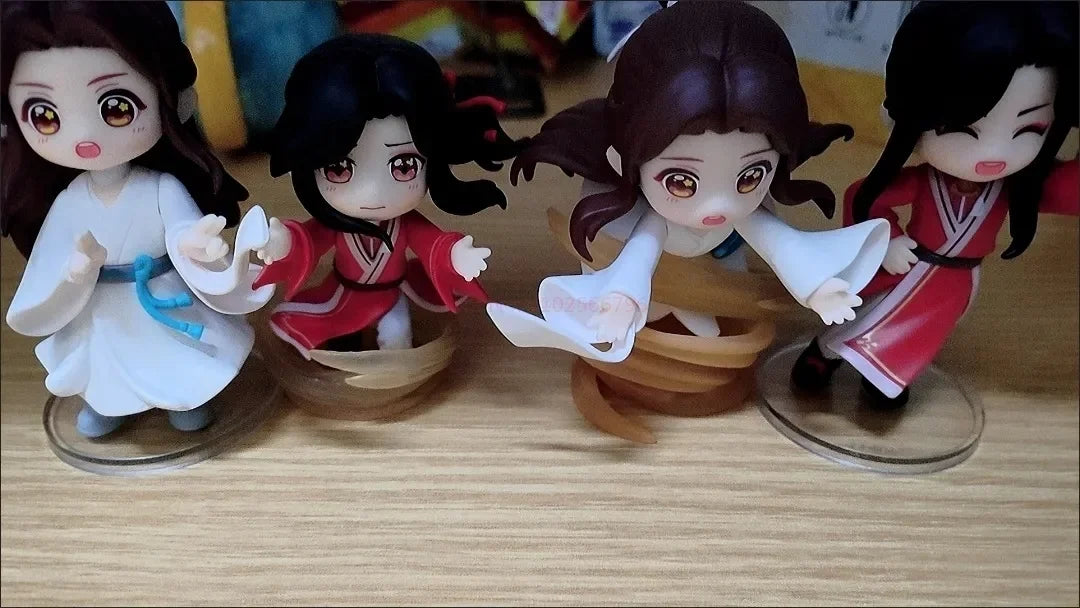 Genuine Heavenly Official Blessing Xie Lian Hua Chneg San Lang Lucky To Meet You Series Action Figures Model Anime Toys Gift