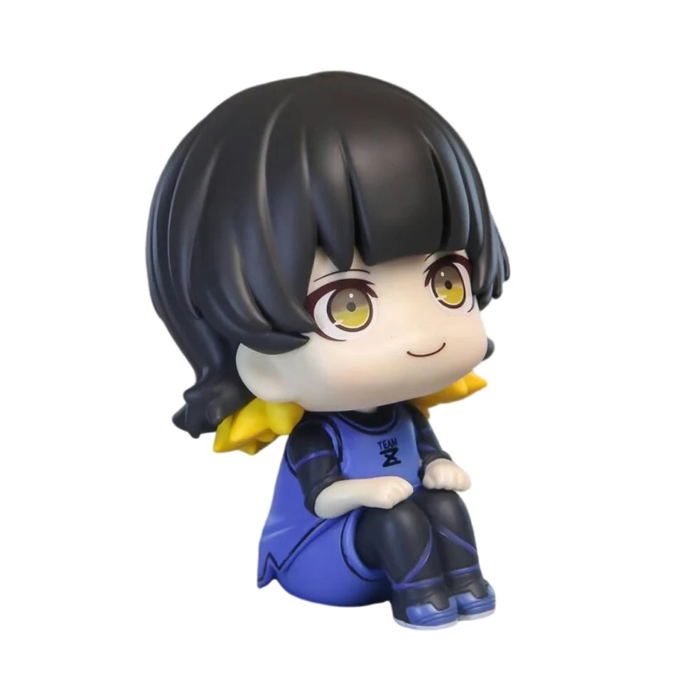 Blue Lock Anime Figure Isagi Yoichi Chigiri Hyoma Bachira Meguru Nagi Seishiro Action Figures Collection Model Figurine Doll Toy
