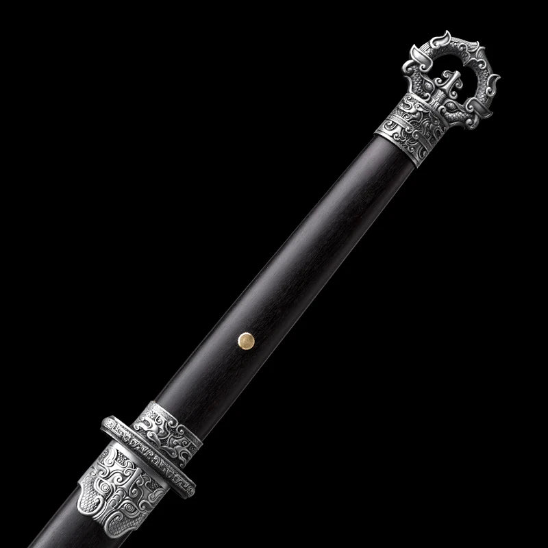Chinese Tang Sword 1060 High Carbon Steel Blade Real Full Tang Sharp Ready Battle Warrior Jian Swords Training Katanas