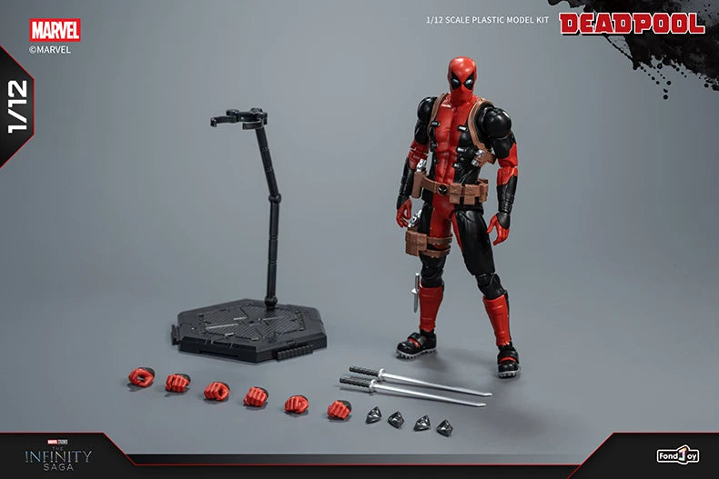 New ZD Toys Deadpool & Wolverine Model 7in 1/10 Action Figures Deadpool Model Marvel Superheroes Collection Ornaments Boys Gifts