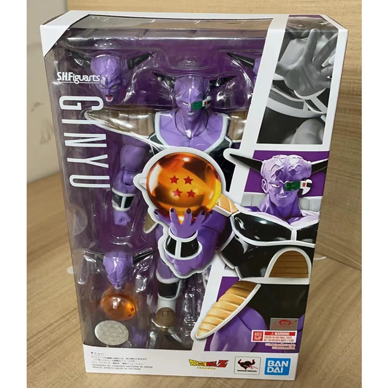 100%Original BANDAI S.H.Figuarts Son Gohan Vegeta Android 16  Frieza Turles Dodoria Dragon Ball Z Action Figures Model Toys