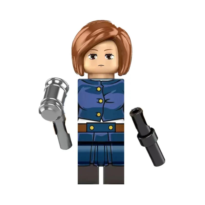 Jujutsu Kaisen Blocks Itadori Yuji Megumi Gojo Satoru Geto Rogo Mahito Hanao Mini Action Toy Figures Building Blocks Kids Gifts
