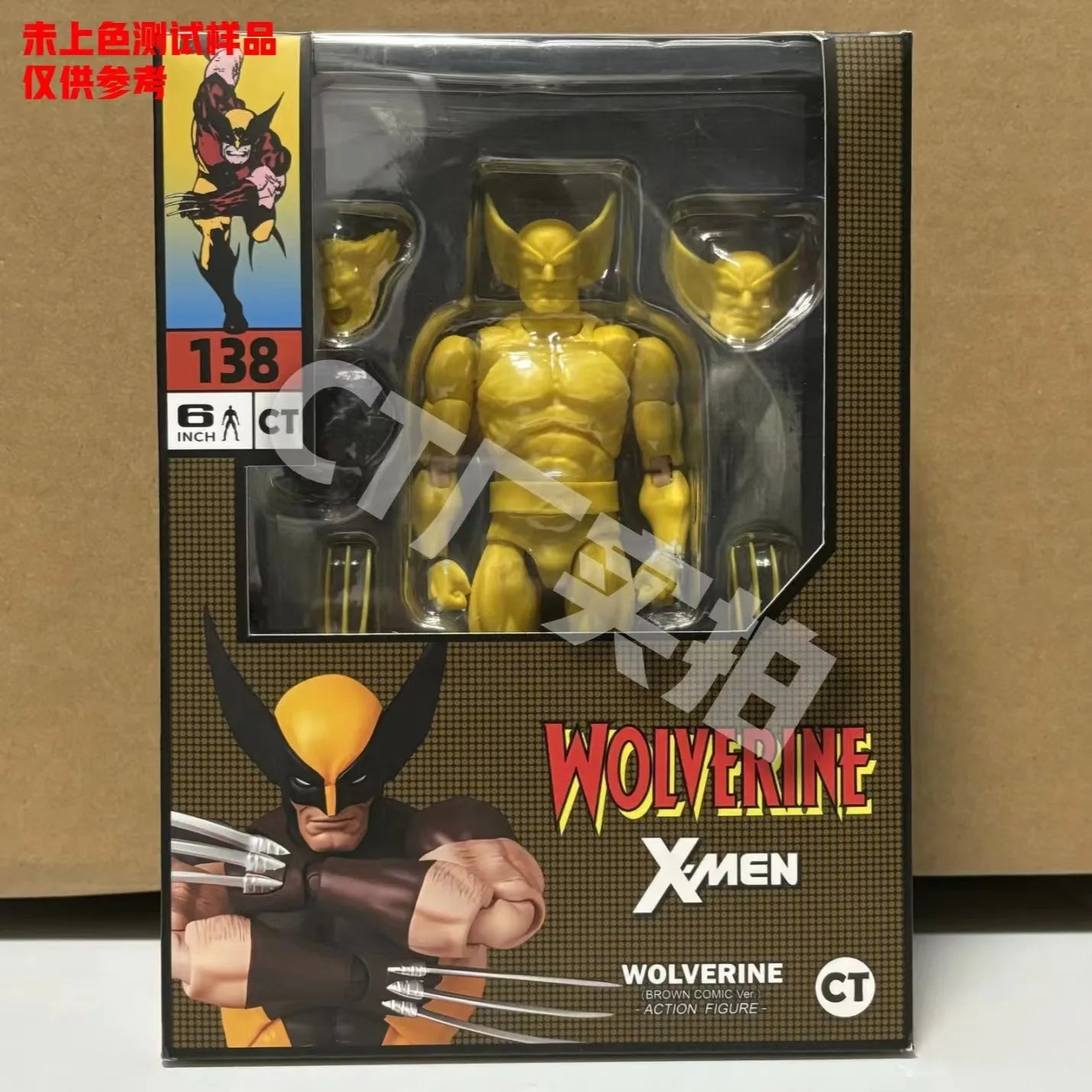 Ct Mafex 138 Wolverine Action Figures Toys Set High Quality Movable Statue Model Doll Collectible Ornaments Halloween Xmas Gifts