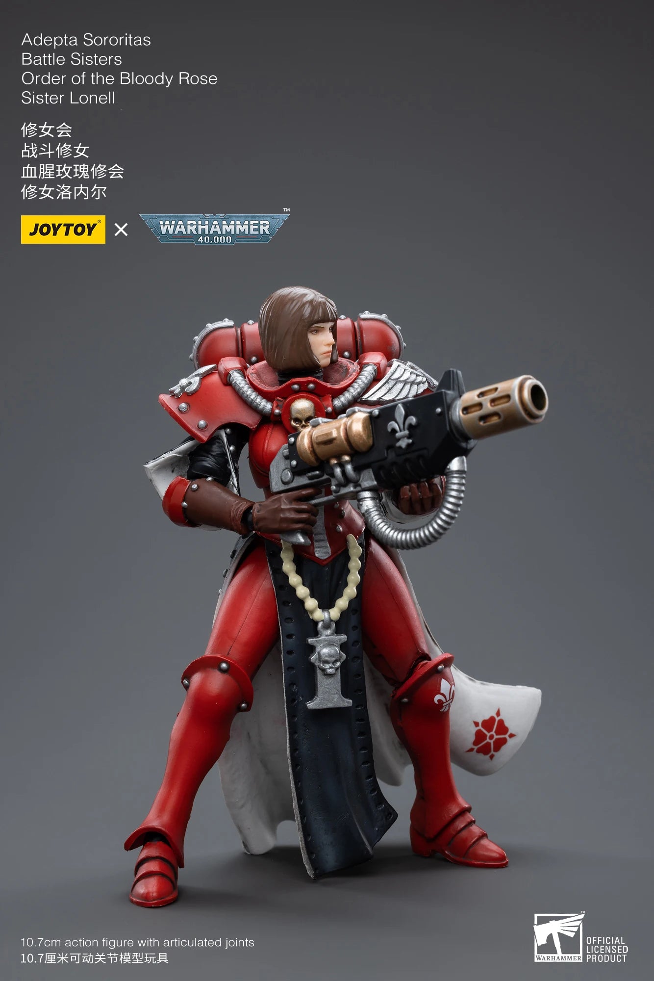 JOYTOY 1/18 Action Figure 40K The Horus Heresy Battle Sister Figures And Mechas Anime Military Model