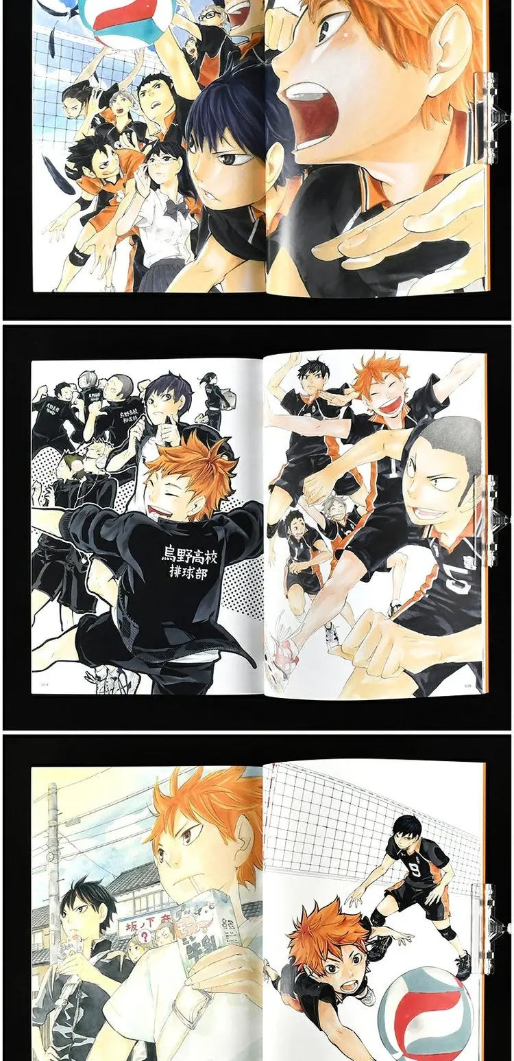 Japan Anime Haikyu Art Collection Cartoon Book Japanese Edition Comic Book Hinata Shoyo japanes