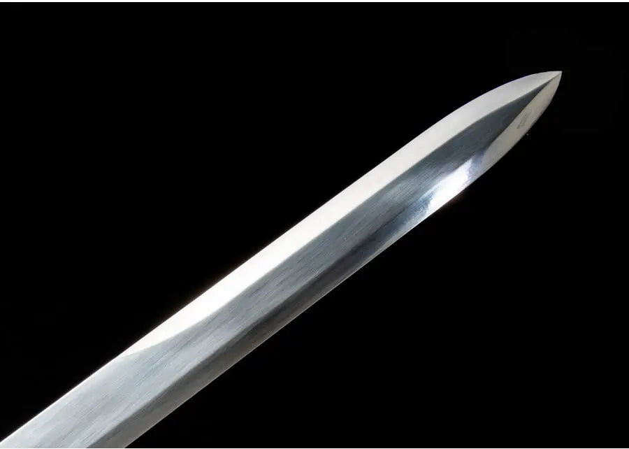 Chinese Battle Sword Golden Cudgel Real Multi Refined High Manganese Steel Blade Metal Saya Ready Training Kongfu Katanas