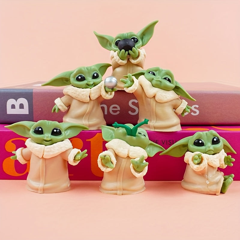 Grogu Star Wars Mini Figure Set