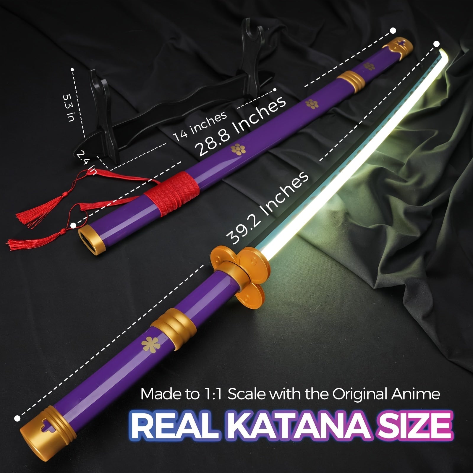LED Anime Cosplay Katana