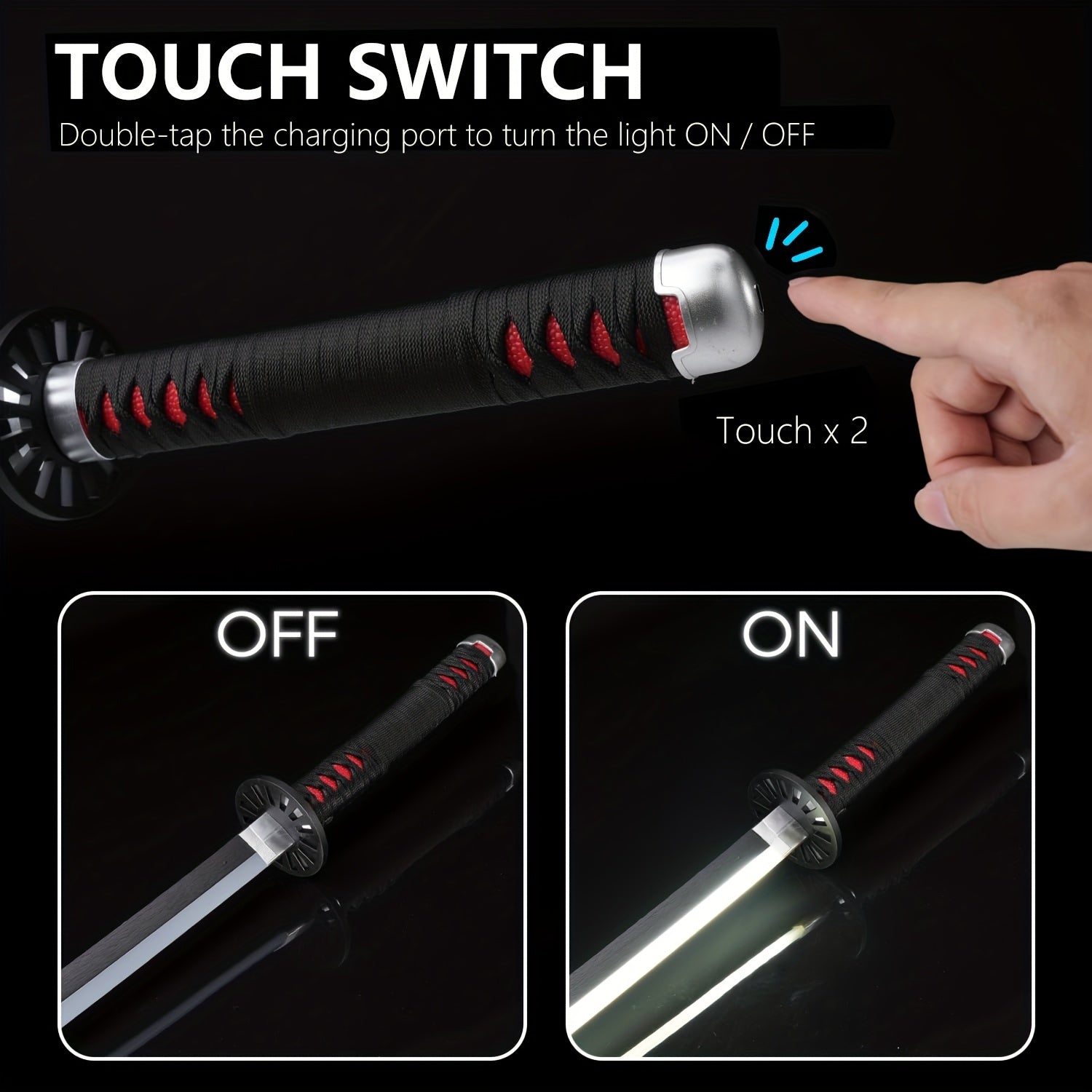 Authentic LED Anime Katana
