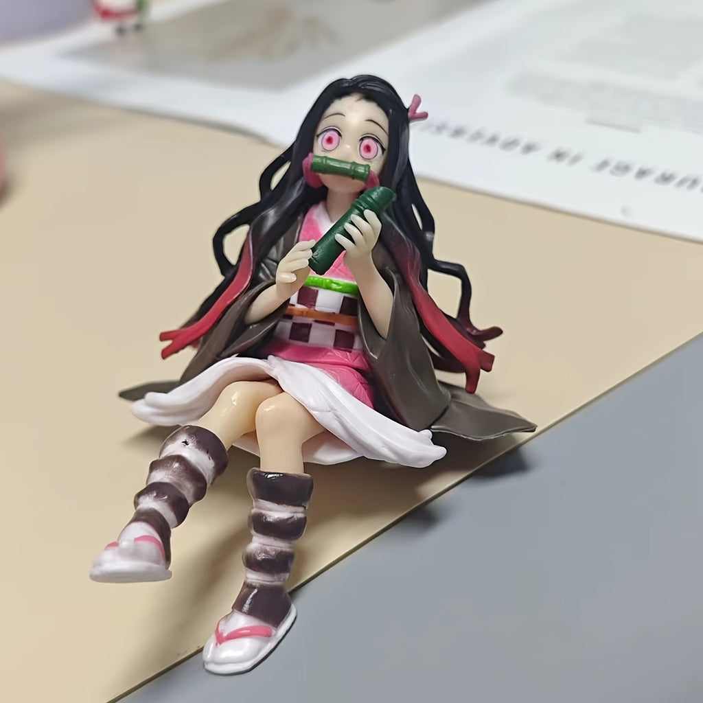 Authorized Demon Slayer Kimetsu no Yaiba Nezuko Kamado Anime Figure PVC Statue Collectible, Home Decor, Christmas Gift for Fans, Age 14+