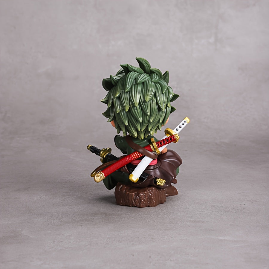 Zoro Sitting Pose Figure