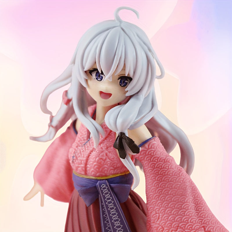 Pink Anime Fan Action Figure