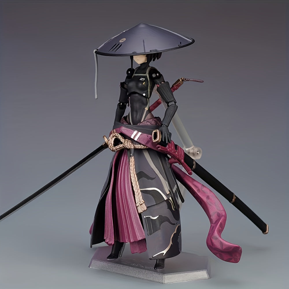 Cyber Samurai Girl Figure