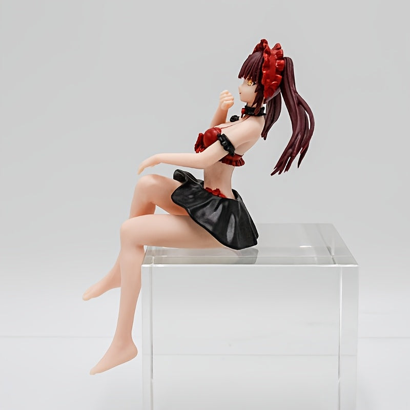 1pc Anime Figure - ABS Material, Collectible Cartoon Statue, Cute Action Doll Toy, Ideal Gift for Anime Fans, Exquisite Car Accessory, Home Decor Model