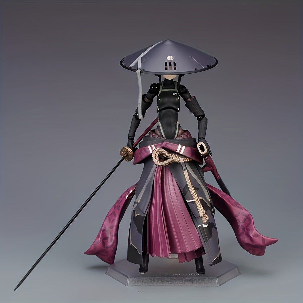 Cyber Samurai Girl Figure