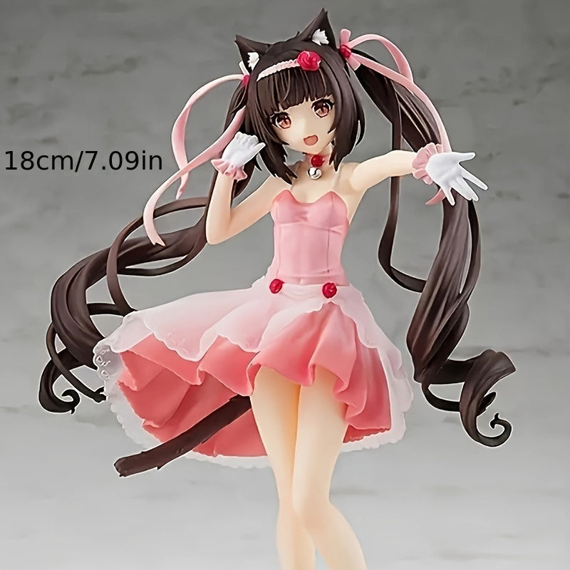 Pink Anime Action Figure