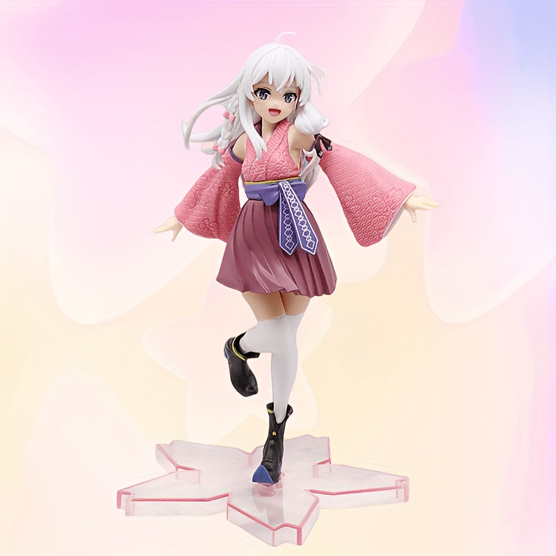Pink Anime Fan Action Figure